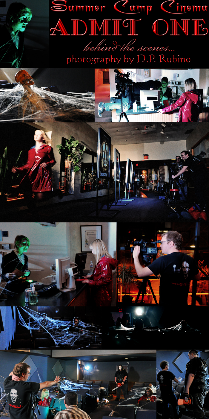 D.P. Rubino Summer Camp Cinema ADMIT ONE still photography